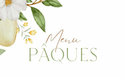 Menu Pâques 2025
