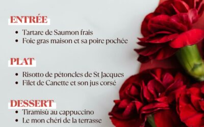 Menu Saint-Valentin 2026